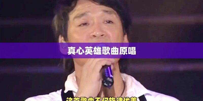 真心英雄歌曲原唱