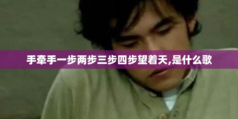 手牵手一步两步三步四步望着天,是什么歌